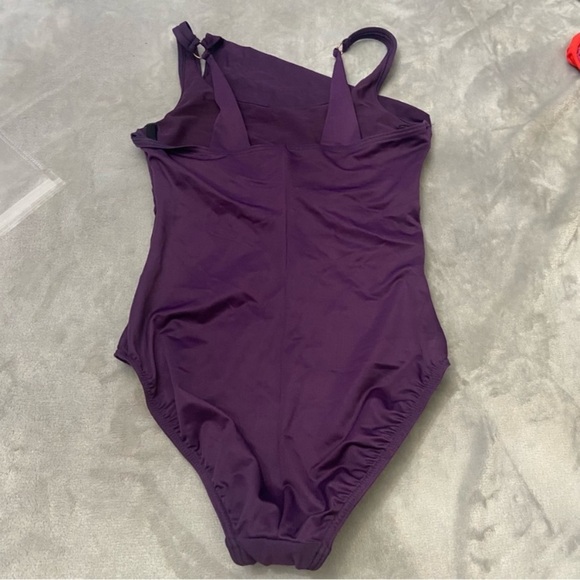 New! Miraclesuit Azura Underwired Mesh Insert One Piece Swimsuit 3175 - Picture 3 of 7